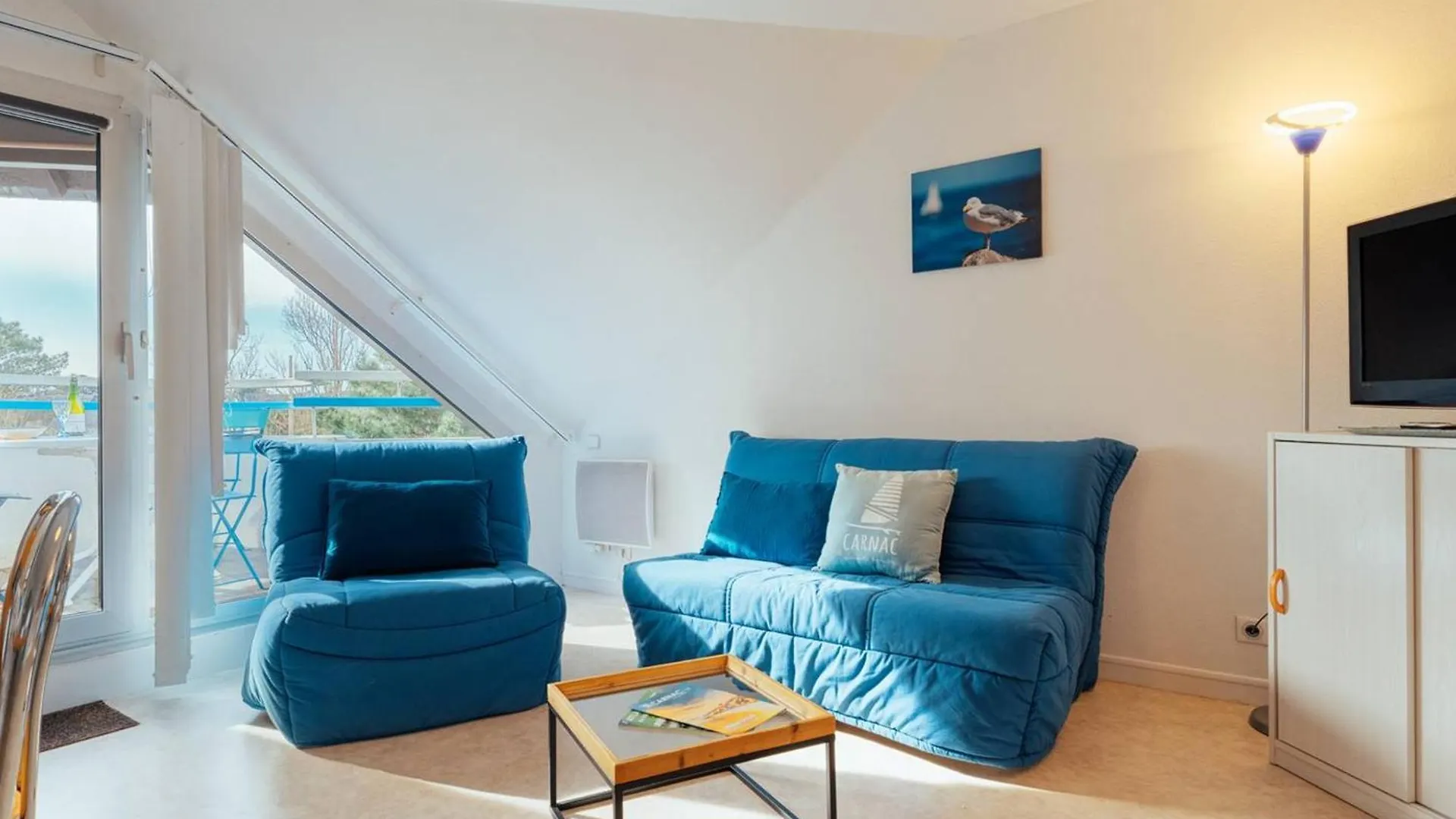 Studio Cosy A Carnac, Proche Plages, Avec Balcon, Parking, Et Equipements Modernes Pour 3 Personnes - Fr-1-477-45 프랑스