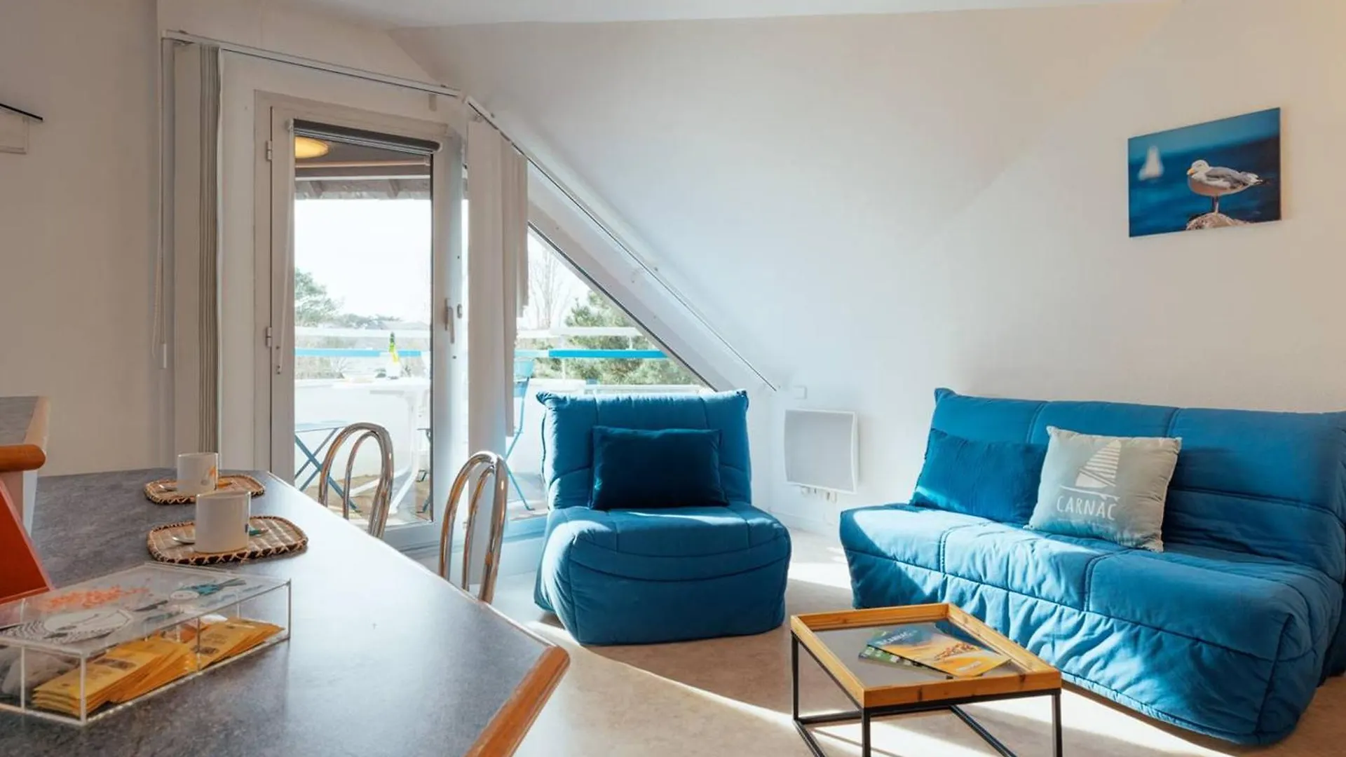 아파트 Studio Cosy A Carnac, Proche Plages, Avec Balcon, Parking, Et Equipements Modernes Pour 3 Personnes - Fr-1-477-45 프랑스
